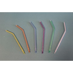 TMG (Woodpecker) Disposable Air water Syringe Tips - Clear tips / Colore cores, Clear - 250/Bag